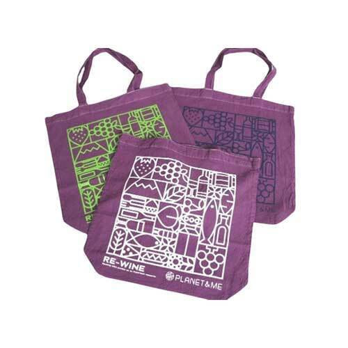 ワインパミス染め トートバッグ